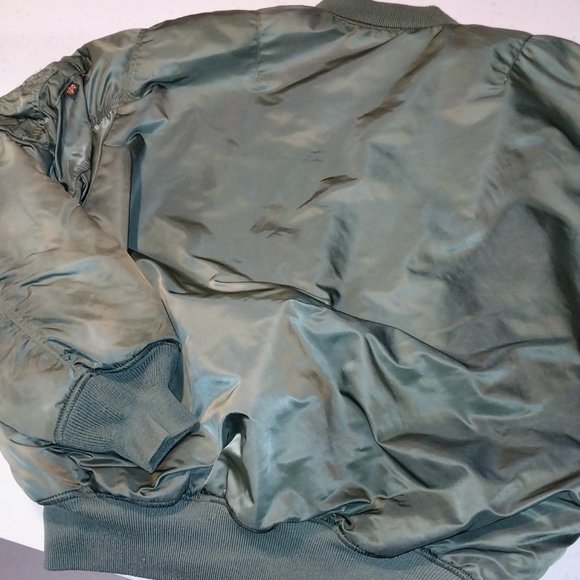 Alpha Industries MA-1 BOMBER JACKET MODIFIED - Picture 2 of 8